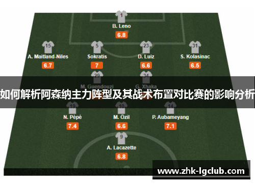 如何解析阿森纳主力阵型及其战术布置对比赛的影响分析